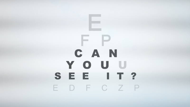 Can You See It? Video