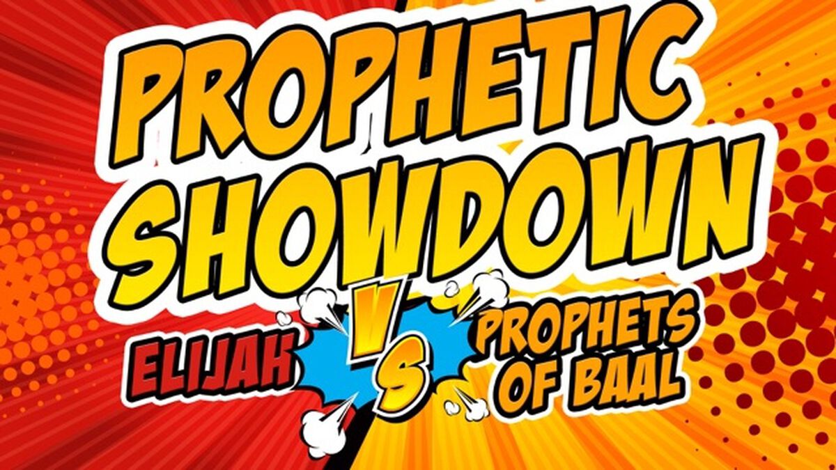 Prophetic Showdown: Elijah vs. the Prophets of Baal image number null