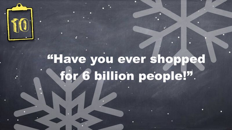 Santa's Top Ten Christmas Complaints