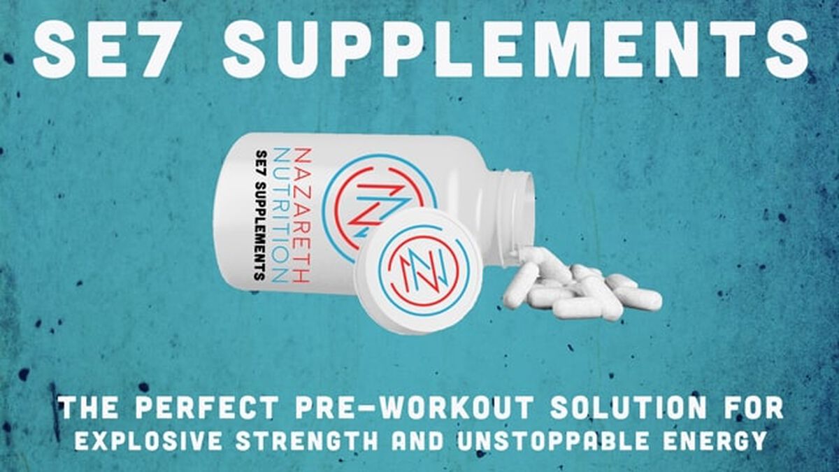 Nazareth Nutrition™ SE7 Pre-Workout Supplements & Protein Bars image number null