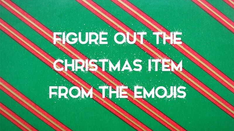 Christmas Emoji Challenge