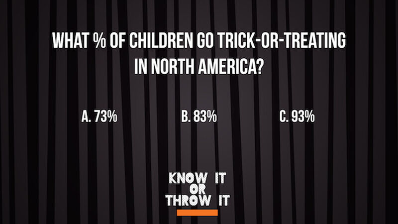 Know It or Throw It - Halloween Edition