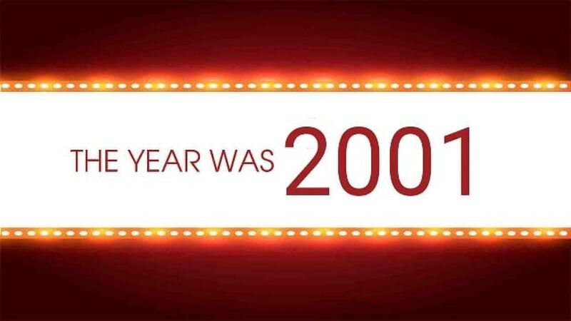 The Year Was 2001