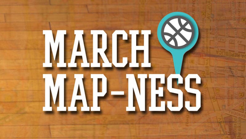 March Map-ness Game