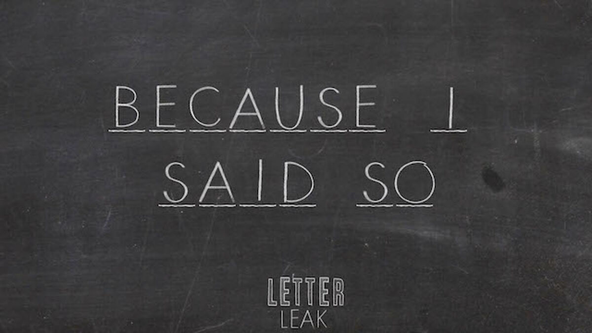 Letter Leak 2: Things Parents Say image number null