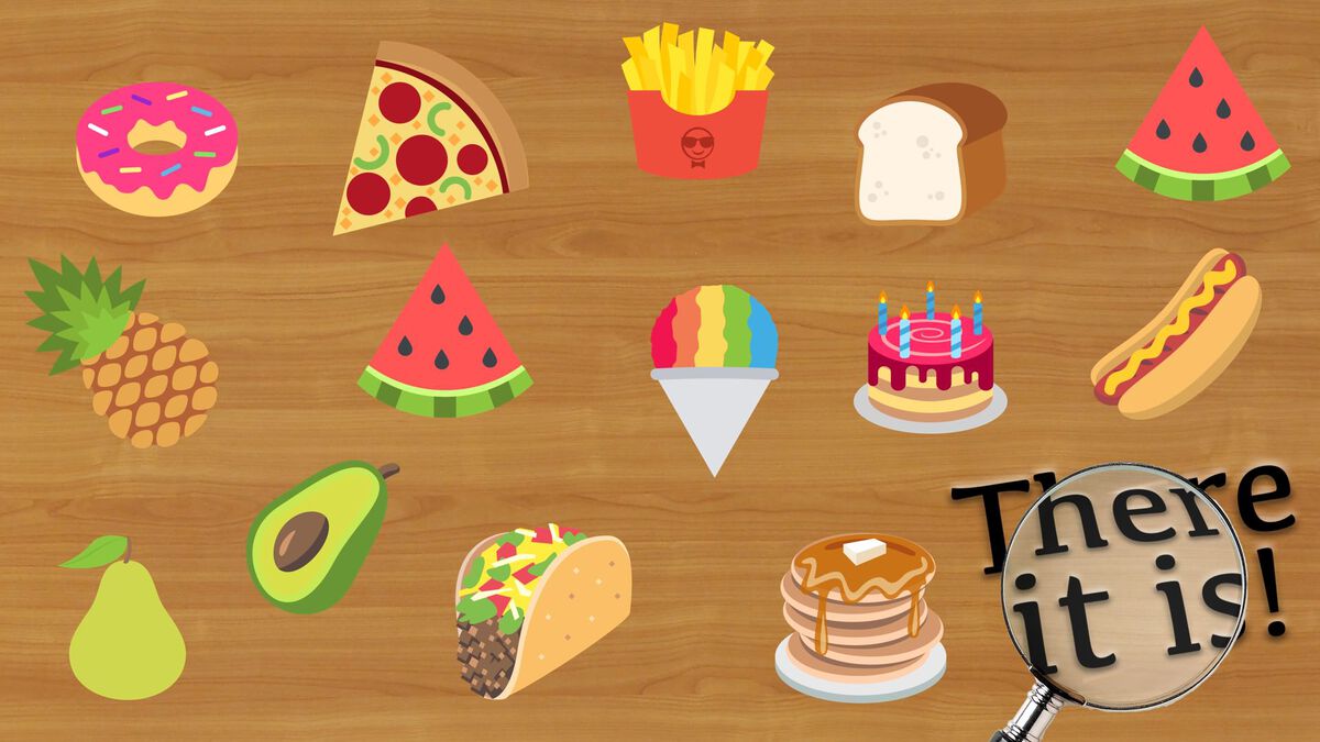 There It Is: Emoji Food Edition image number null
