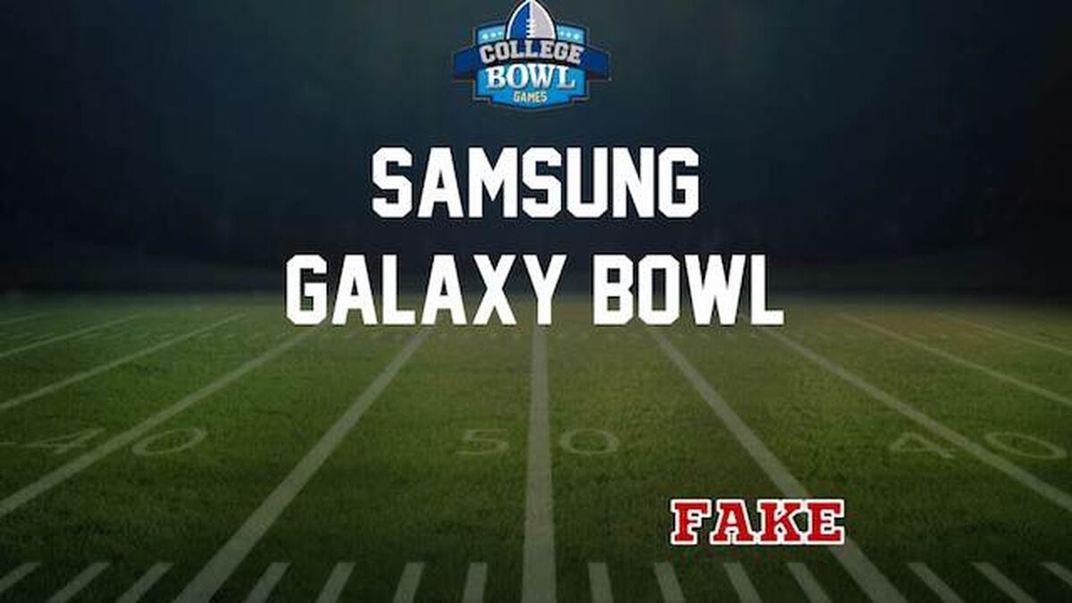 Real/Fake: College Bowl Games image number null