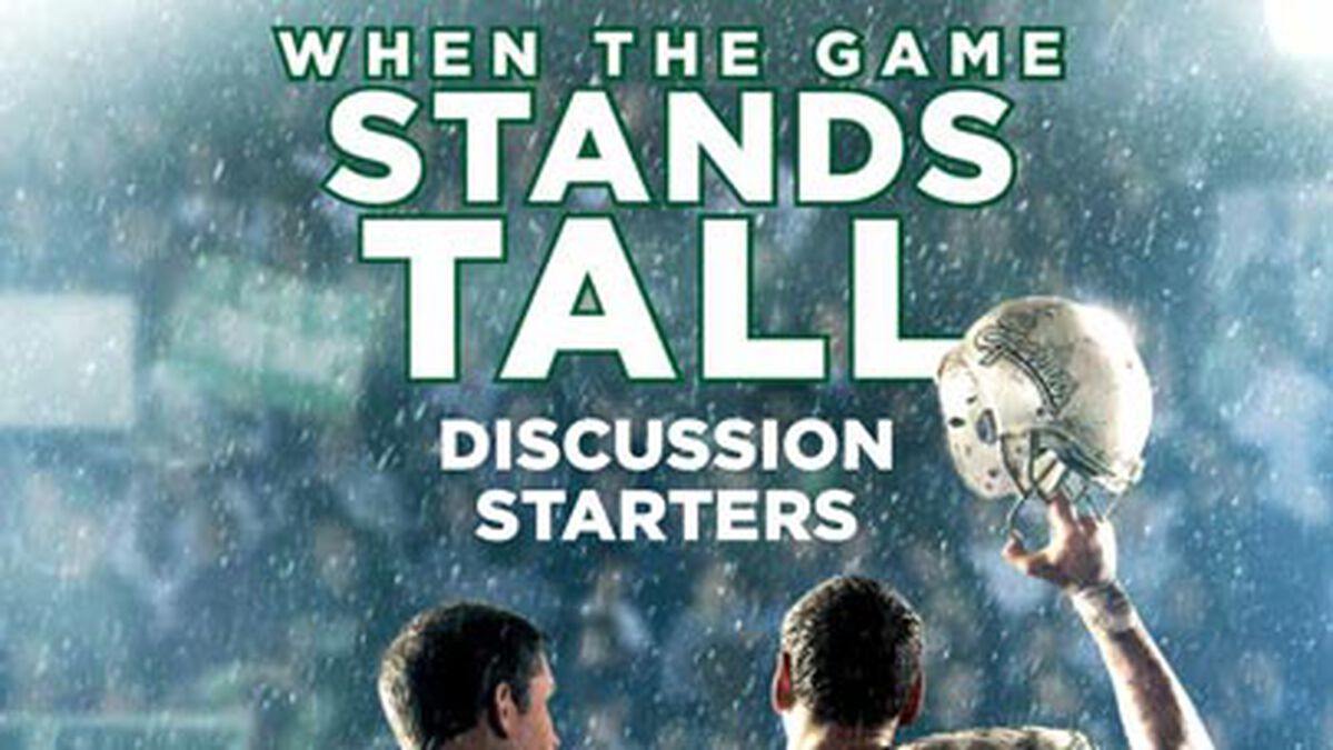 FREEBIE: When the Game Stands Tall Movie Conversation Starters image number null