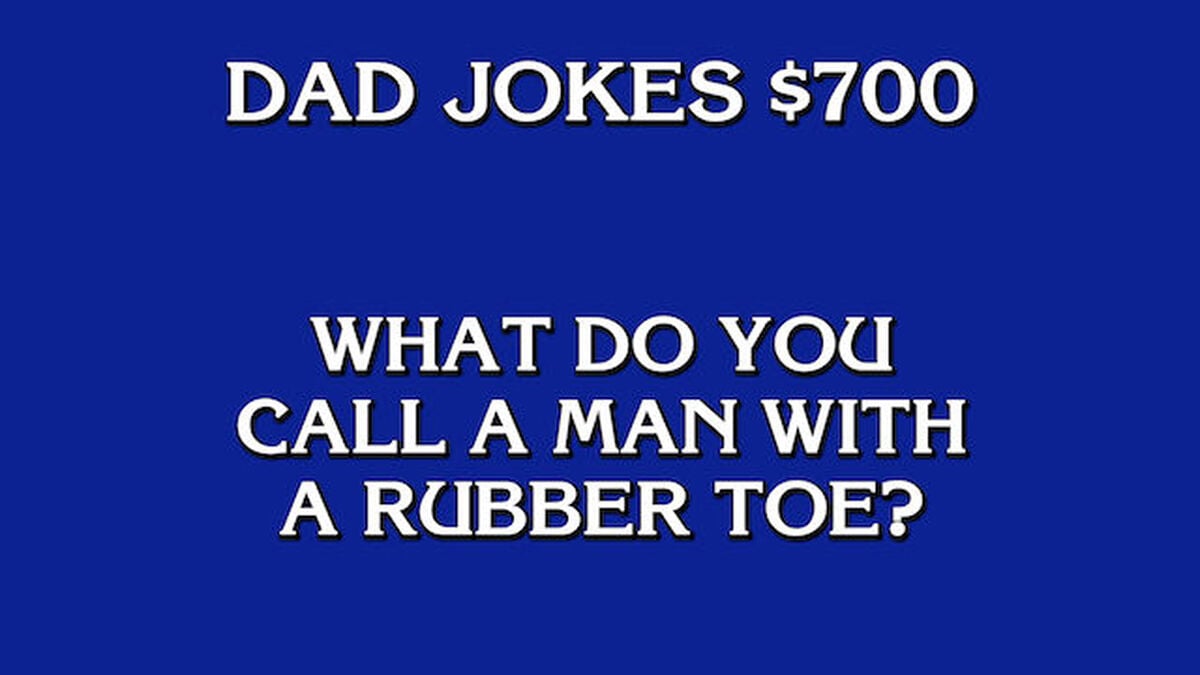 Dad Joke Jeopardy image number null