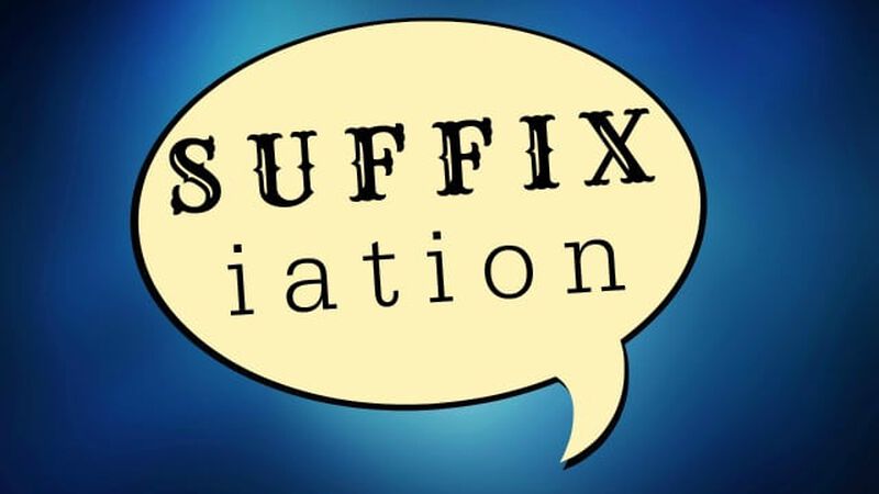 Suffix-iation