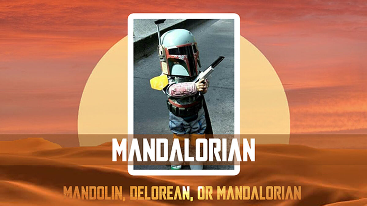 Mandolin, DeLorean, or Mandalorian image number null