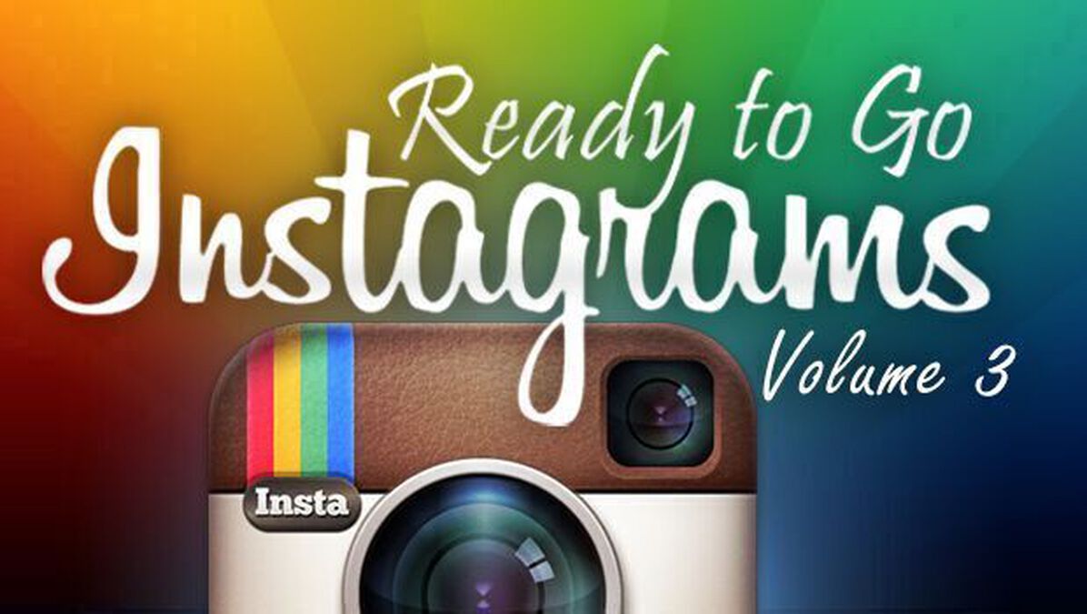 Ready to Go Instagrams: Volume 3 image number null