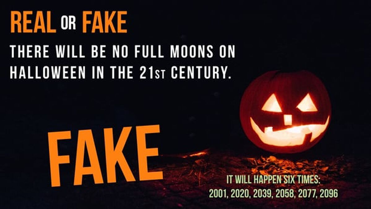 Real or Fake: Halloween Edition image number null