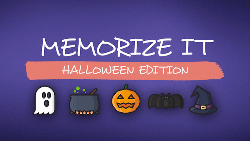 Memorize It: Halloween Edition