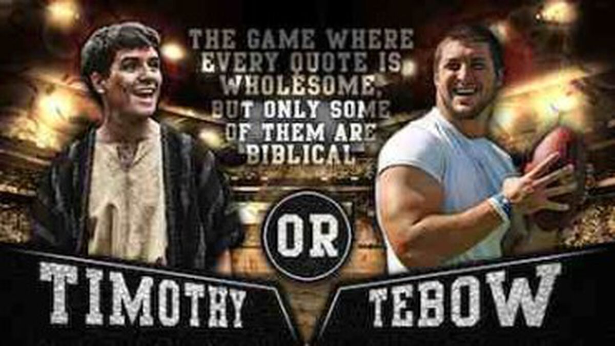 Timothy or Tebow image number null