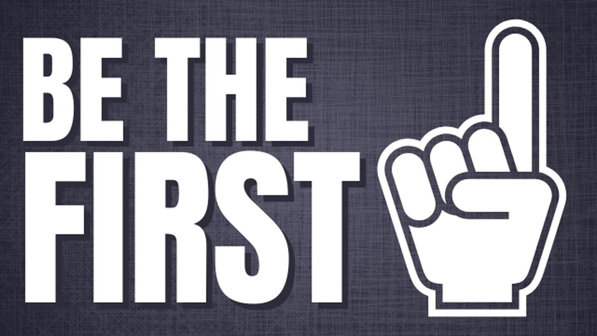 Be The First image number null