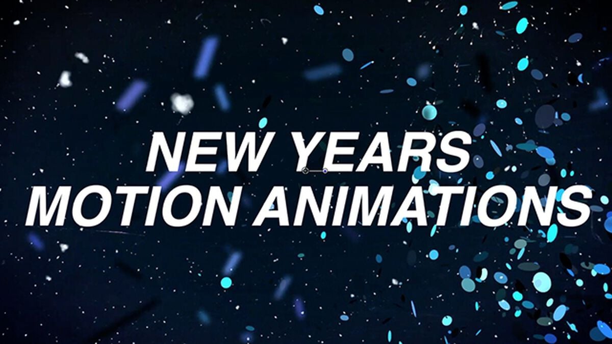 New Years Motion Animation image number null