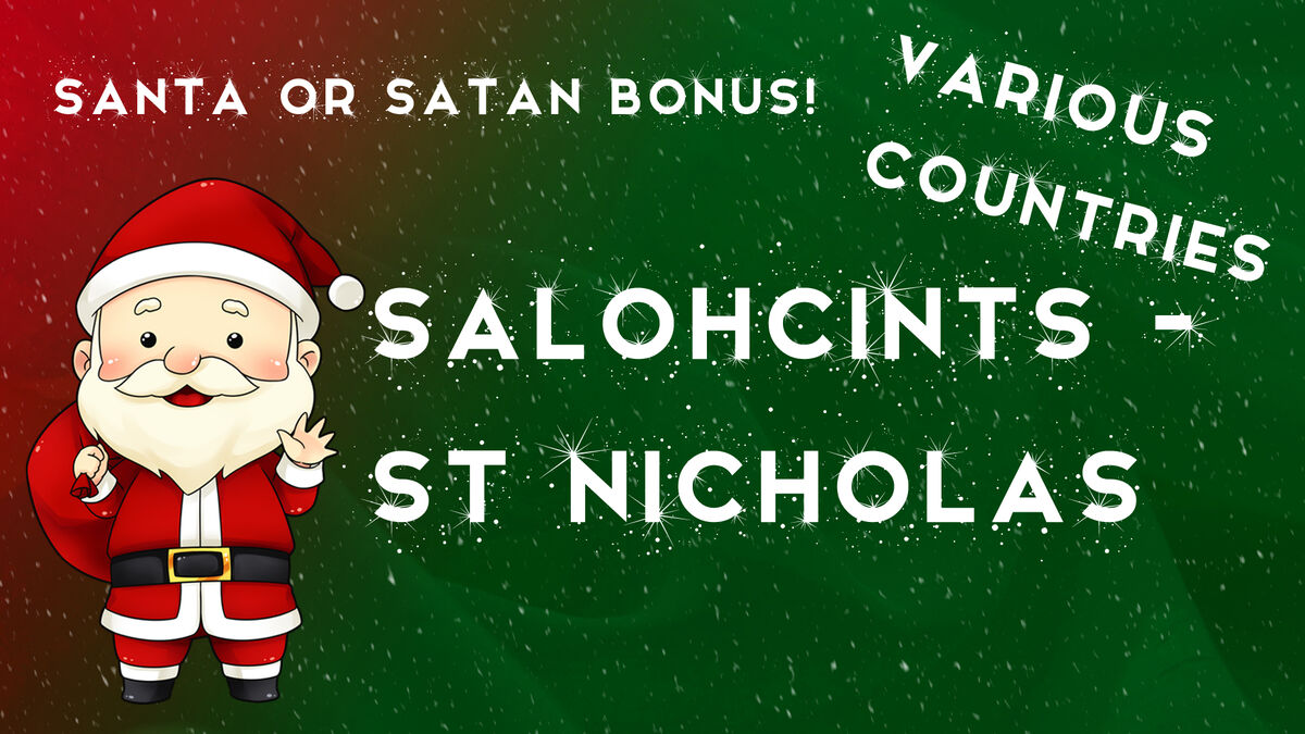 Santa or Satan image number null