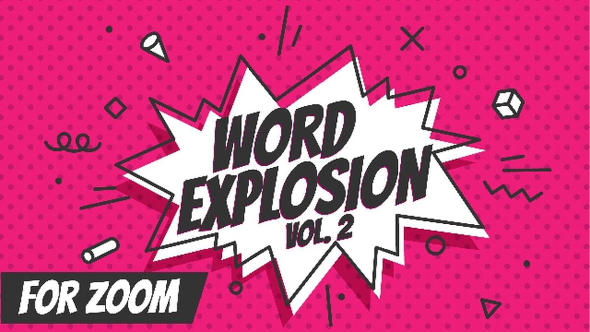 Word Explosion Over Zoom Volume 1 - 3 Pack image number null