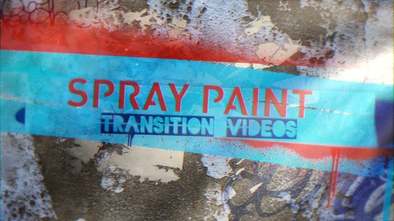 Spray Paint Transition Videos