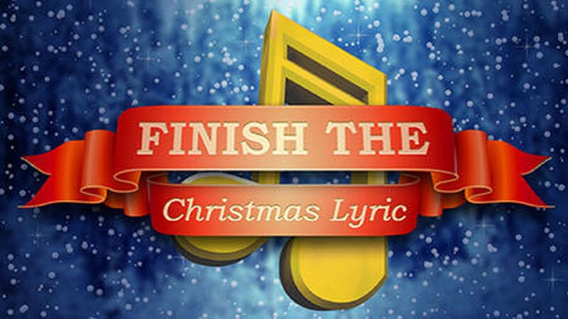 Finish the Christmas Lyrics: Volume 1