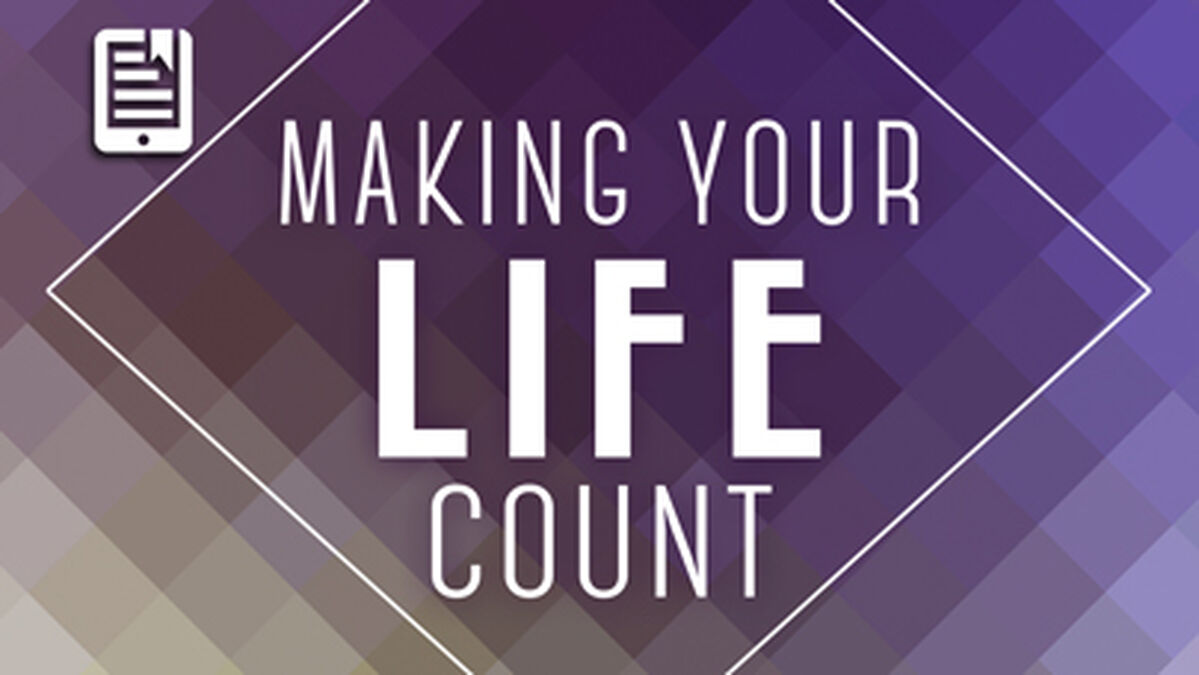 Making Your Life Count (reproducible growth booklets) image number null