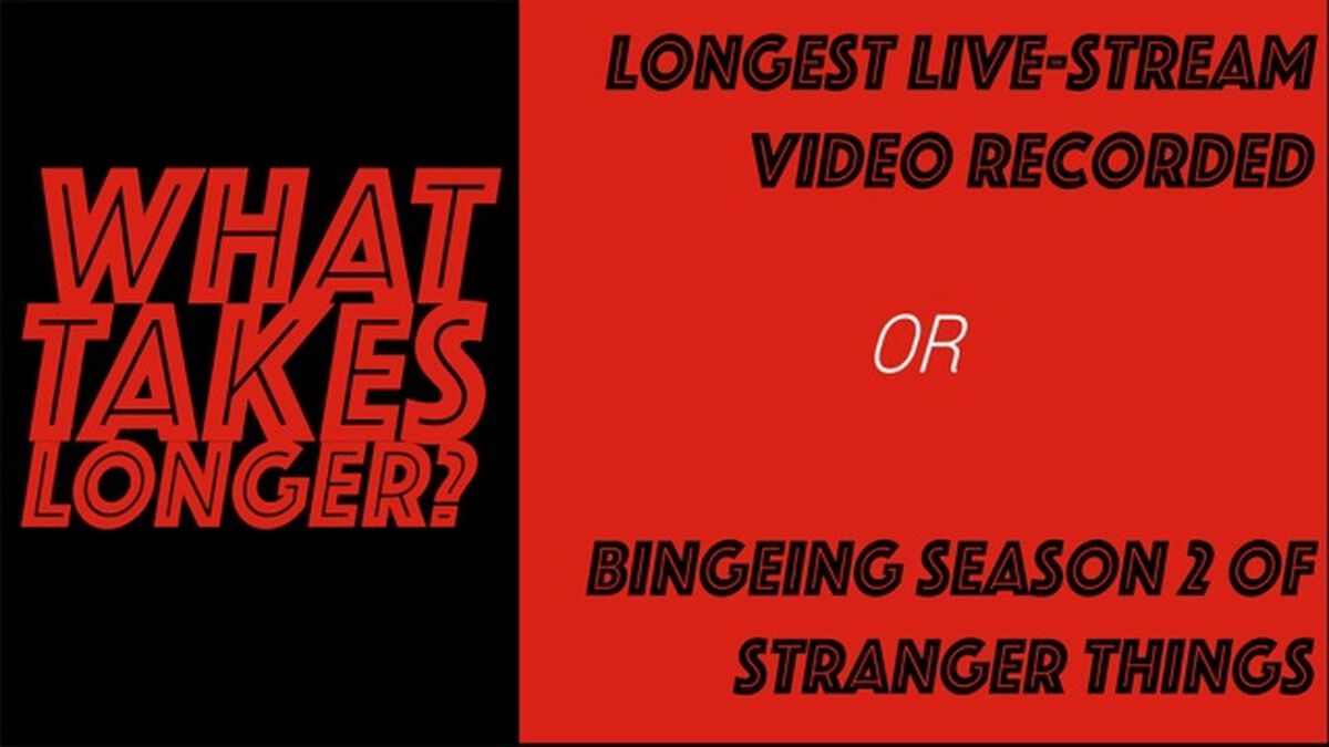 What Takes Longer? Stranger Things 2 Edition image number null