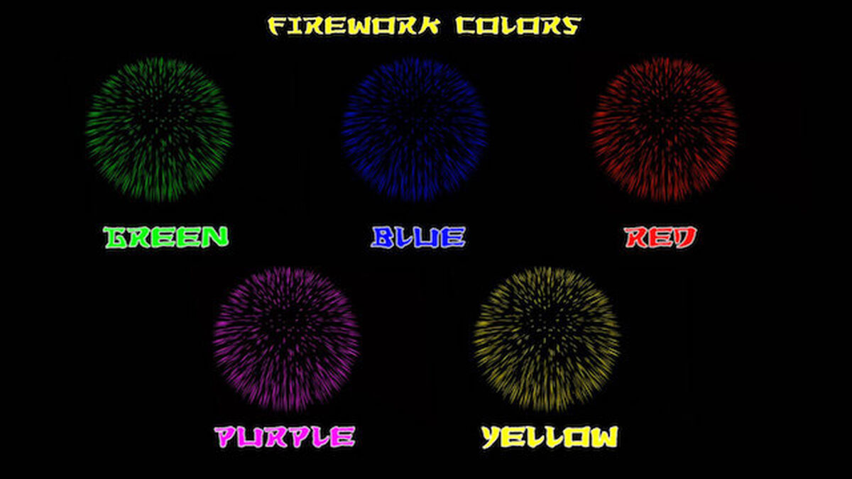 Fireworks Game image number null