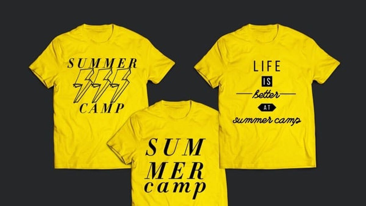 Summer Camp Shirt Mock-Up image number null