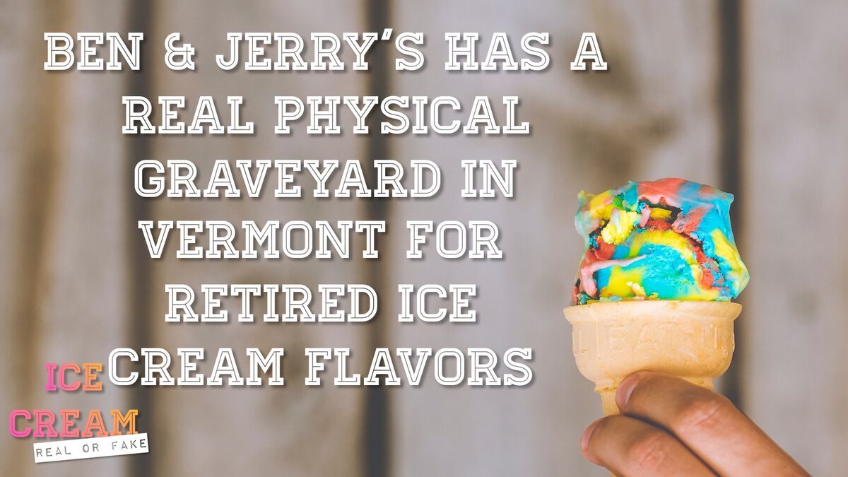 Ice Cream: Real or Fake? image number null
