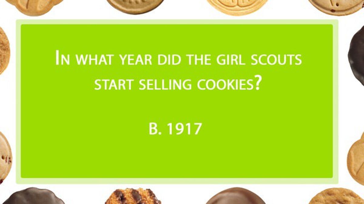 Girl Scout Cookie Quiz image number null