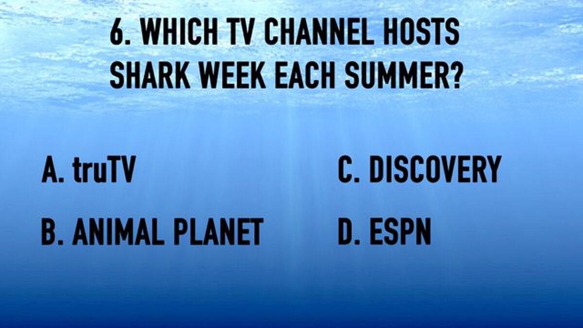 Shark Week Trivia image number null