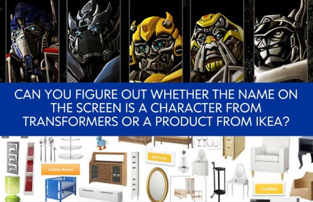 Transformers or Ikea image number null