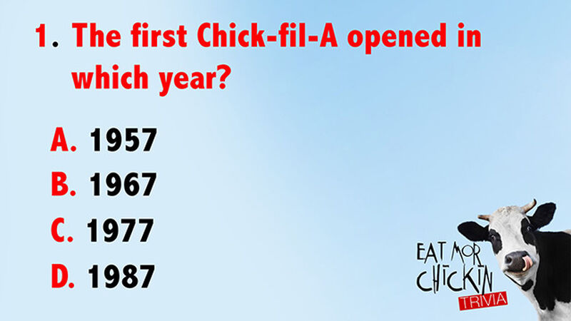 Eat Mor Chikin Trivia 