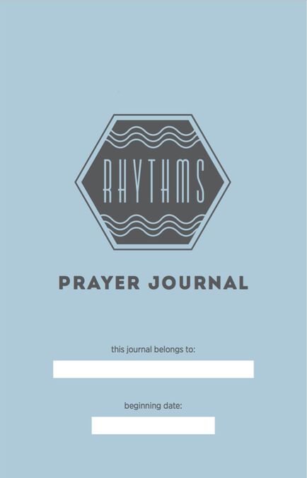 Rhythms Prayer Journal for Students image number null