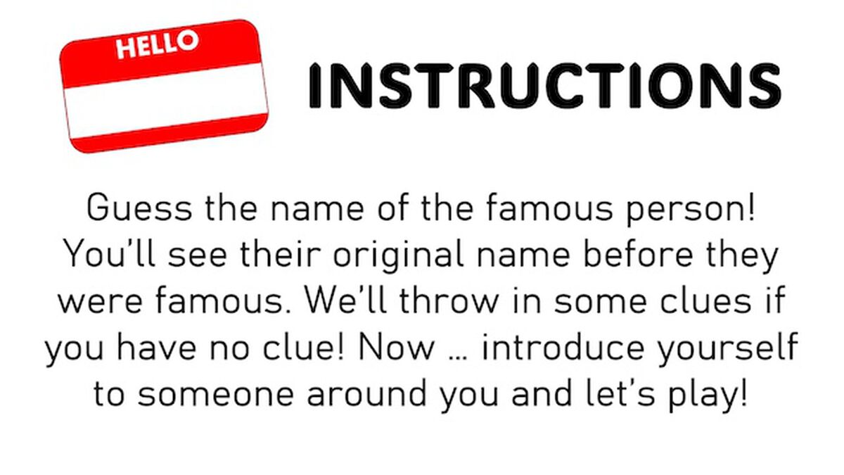 Null Hello Hello My REAL Name is ____ | Celebrities | Download Youth Ministry