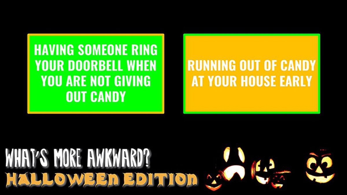 What’s More Awkward: Halloween Edition image number null