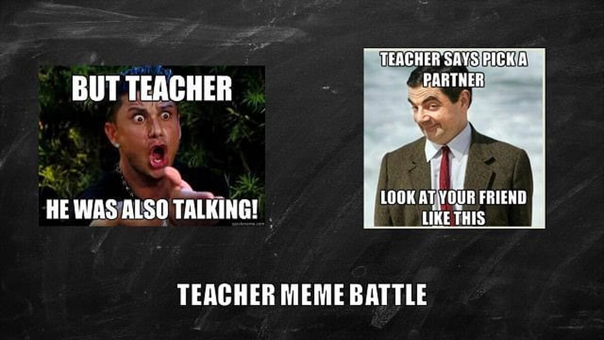 Teacher Meme Battle image number null