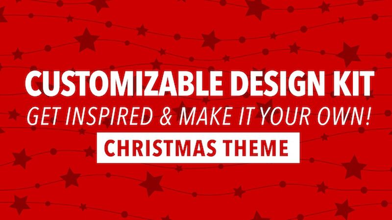 Customizable Design Kit: Christmas Theme
