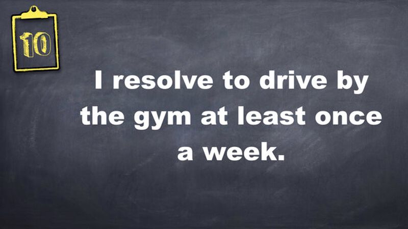 Top 10 Worst New Year Resolutions