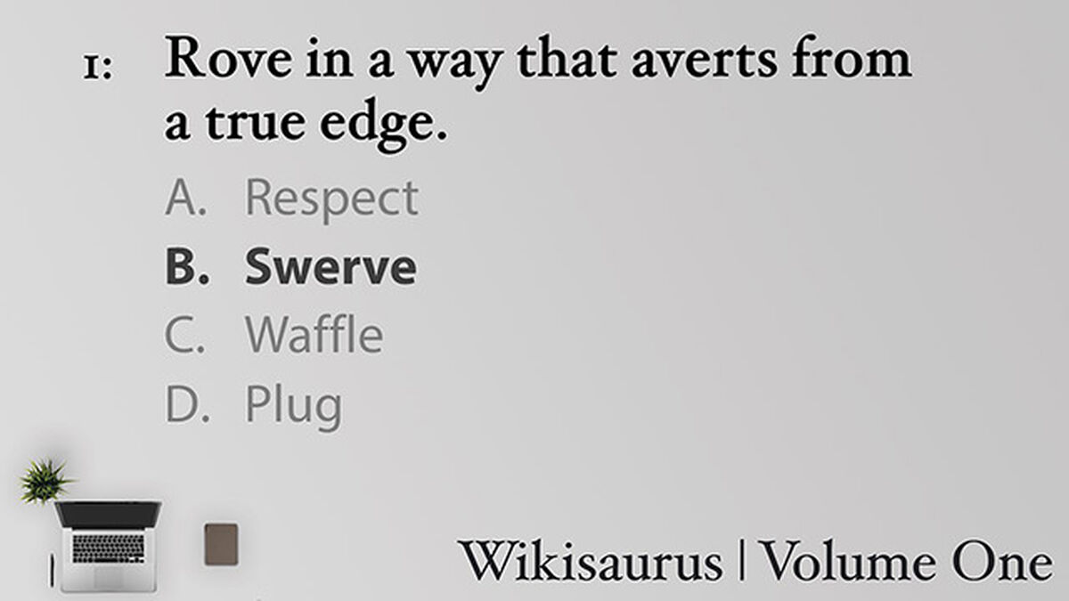Wikisaurus, Volume One image number null
