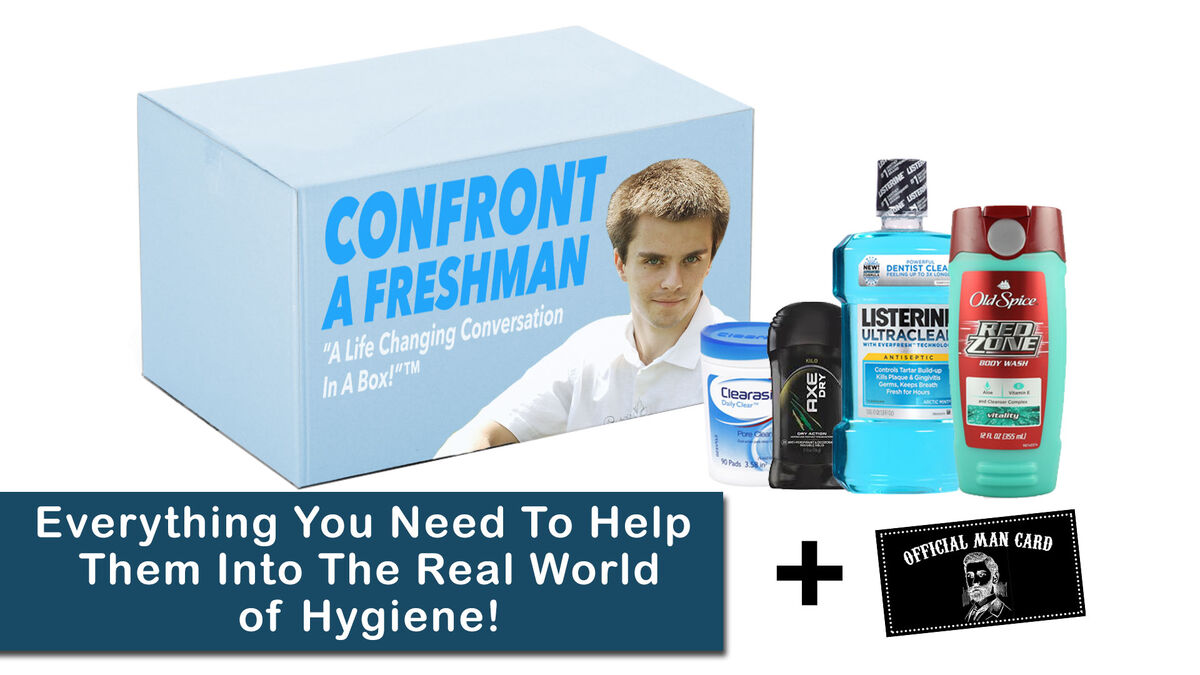 Confront a Freshman: Hygiene Intervention Kit  image number null