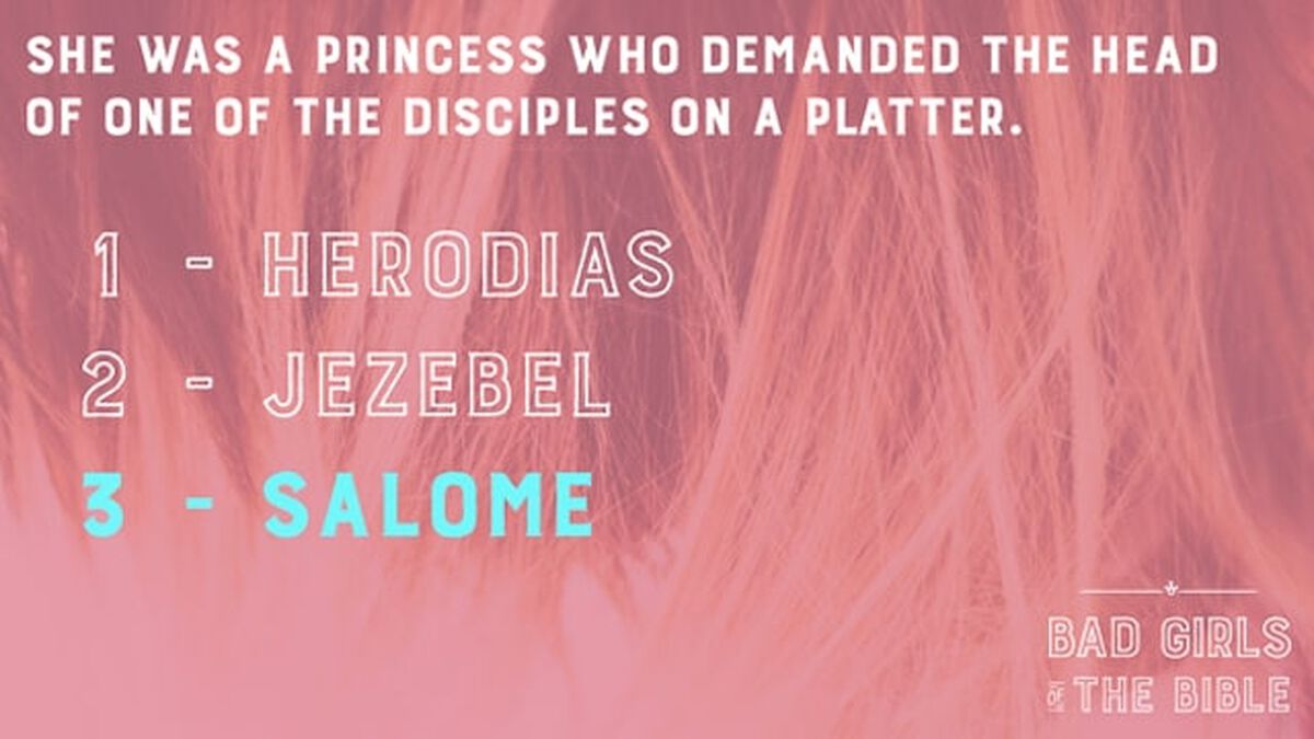 Bad Girls of the Bible: Volume 1 image number null