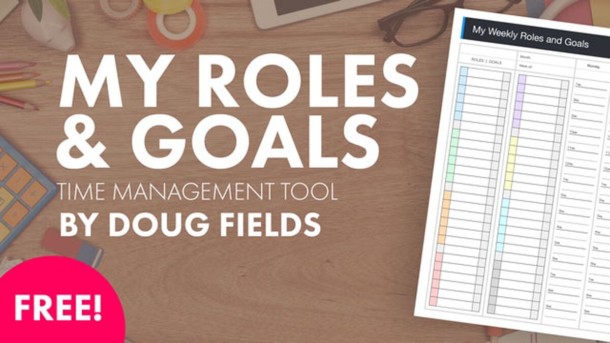 FREE Time Management Tool by Doug Fields | Admin Tools | Download Youth