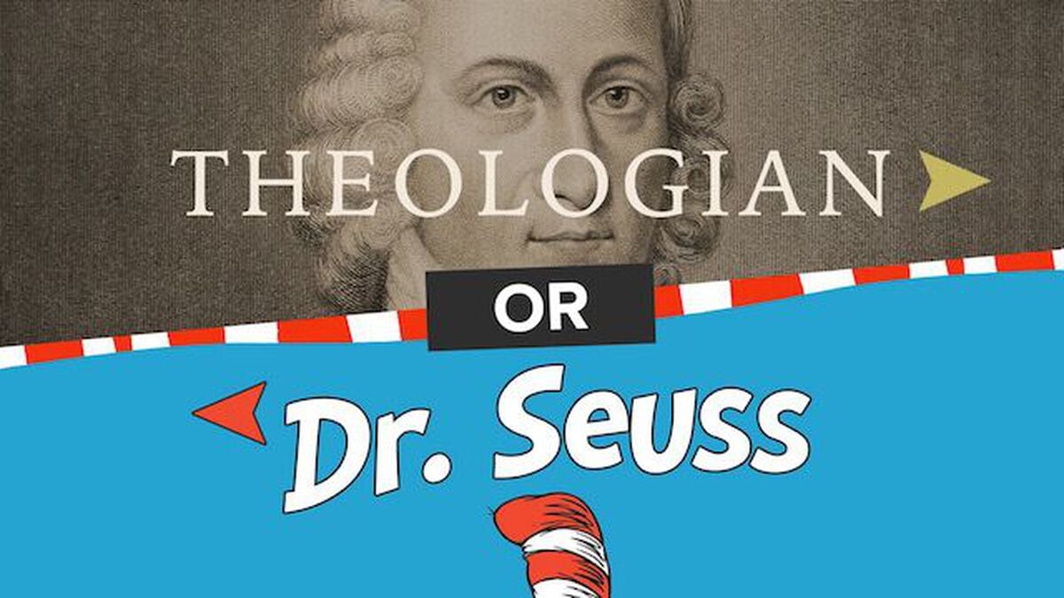 THEOLOGIAN or DR. SEUSS? Youth Group Game image number null