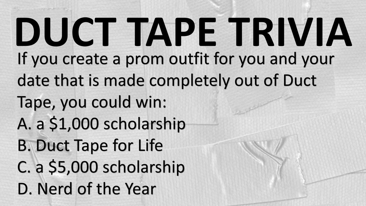 Duct Tape Trivia image number null