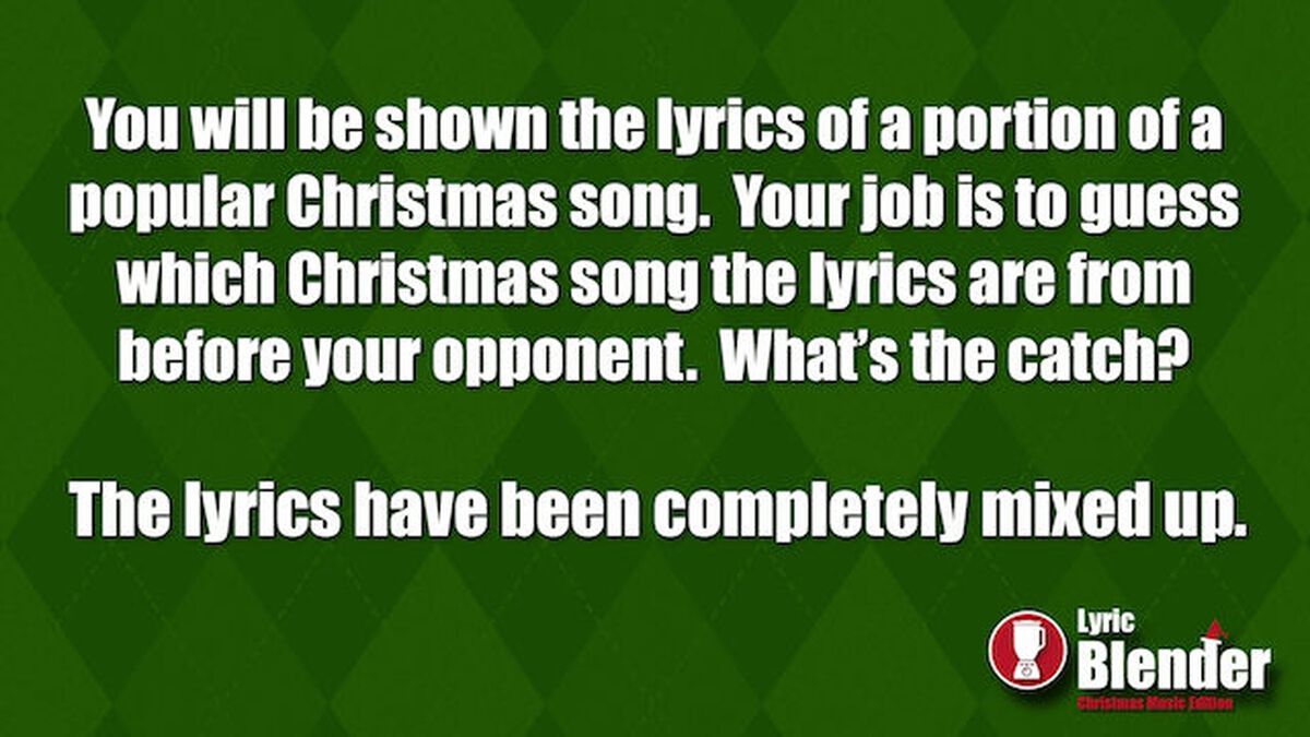 Lyric Blender: Christmas Edition image number null