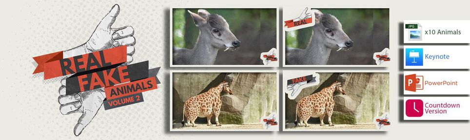 Real/Fake Animals: Volume 2 