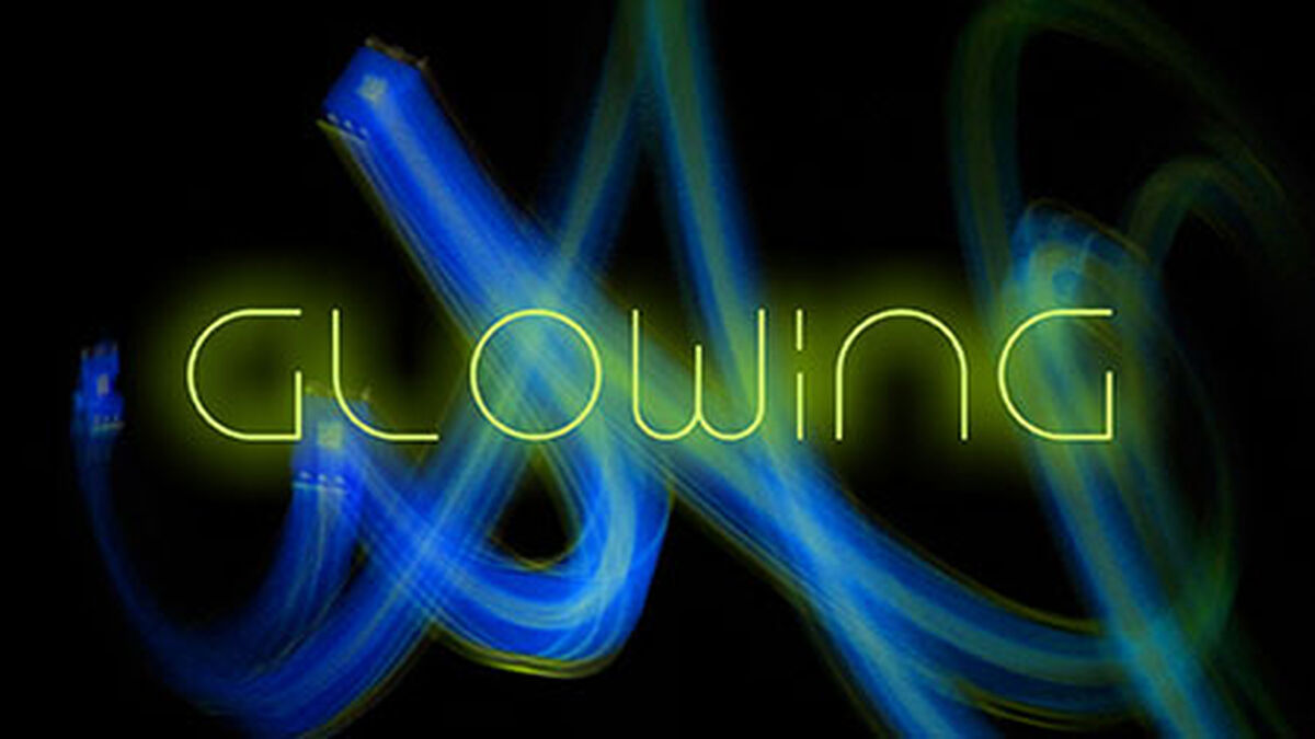 Glowing image number null