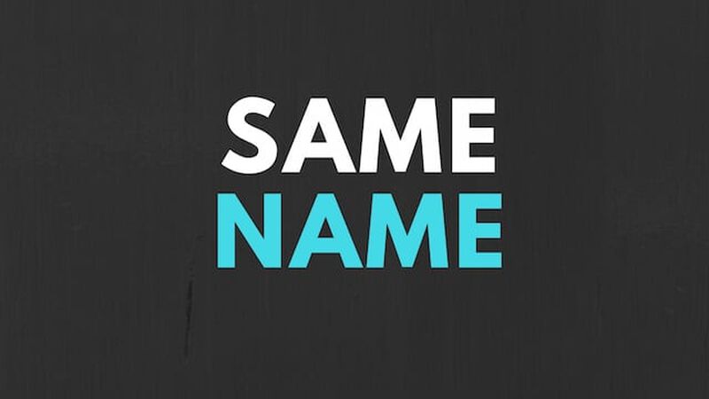 Same Name